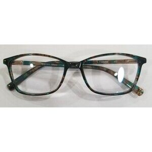 Ellen Tracy eyeglass frames Monterrey green 50 15 130 frames only.